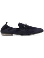 Kennel & Schmenger Pearl Embellished Loafers - Blue
