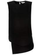 Opening Ceremony High Low Tank Top, Women's, Size: 4, Black, Polyester