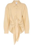 Rosie Assoulin Tie-waist Shirt - Neutrals