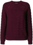 See By Chloé Lace Crochet Jumper - Purple