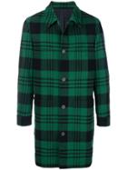 Ami Alexandre Mattiussi Patch Pockets Car Coat - Green