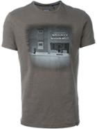 Woolrich Photo Print T-shirt, Men's, Size: Xxl, Brown, Cotton