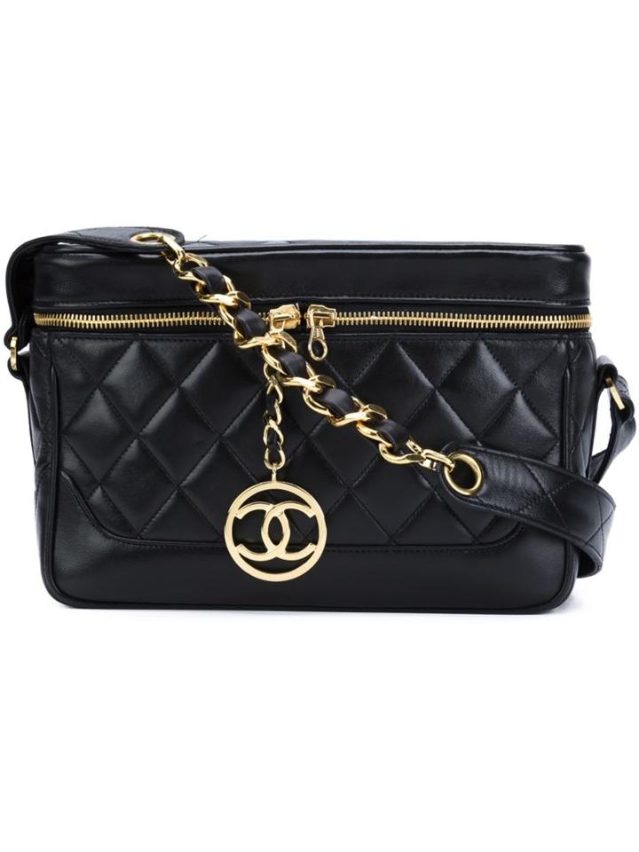 Chanel Vintage Quilted Box Shoulder Bag
