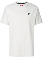 Nike Logo Print T-shirt - Grey