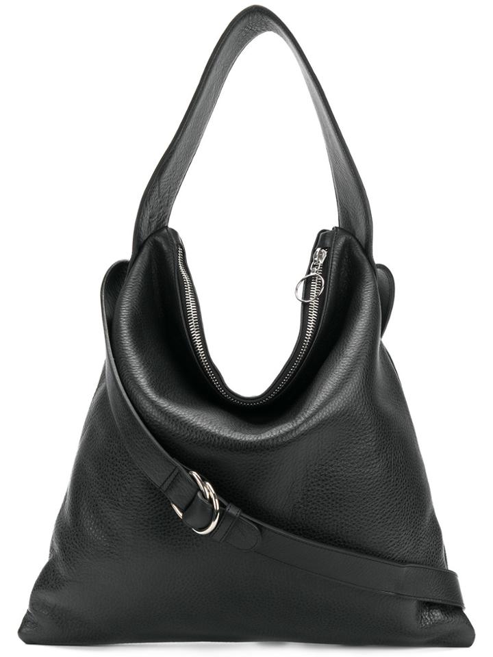 No/an Slouchy Shoulder Bag - Black