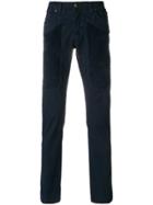 Jeckerson Stitch Detailed Skinny Jeans - Blue