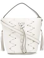 Furla - Bucket Shoulder Bag - Women - Calf Leather - One Size, Women's, Nude/neutrals, Calf Leather