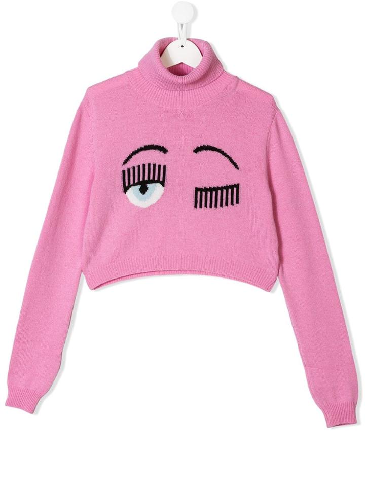 Chiara Ferragni Kids Cfkjm001trosa - Pink & Purple