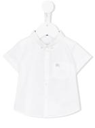 Burberry Kids - Logo Embroidered Shirt - Kids - Cotton - 12 Mth, White