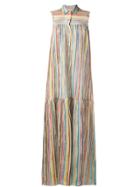 Missoni Mare Layered Maxi Shirt Dress - Neutrals