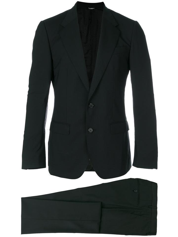 Dolce & Gabbana - Two Piece Suit - Men - Spandex/elastane/virgin Wool - 50, Black, Spandex/elastane/virgin Wool