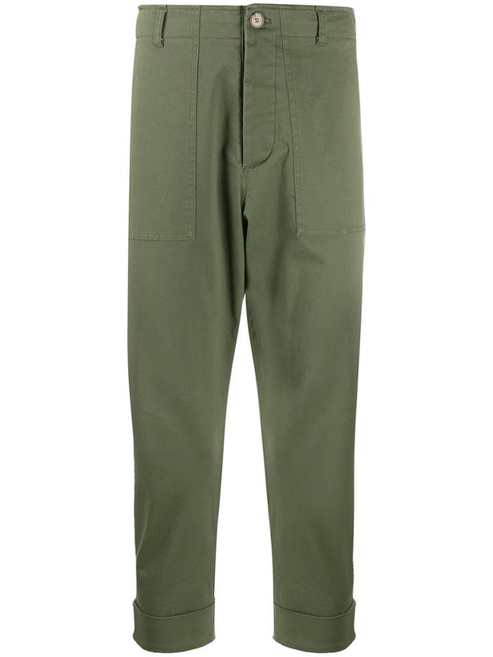 Nanushka Japanese Style Trousers - Green