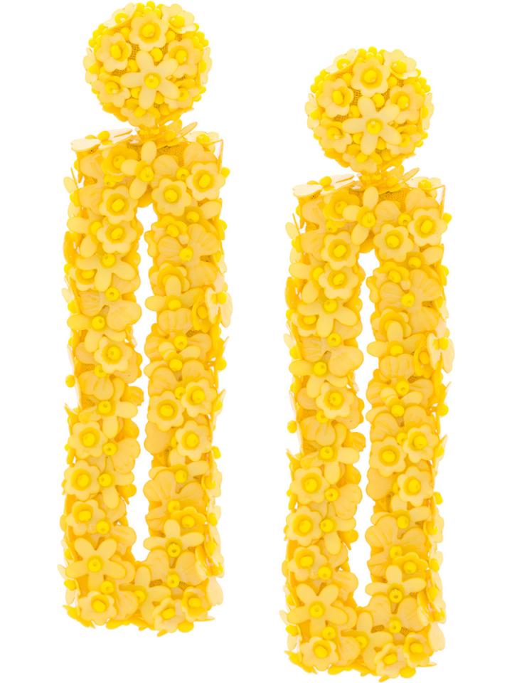 Sachin & Babi Fleur Dawn Earrings - Yellow & Orange