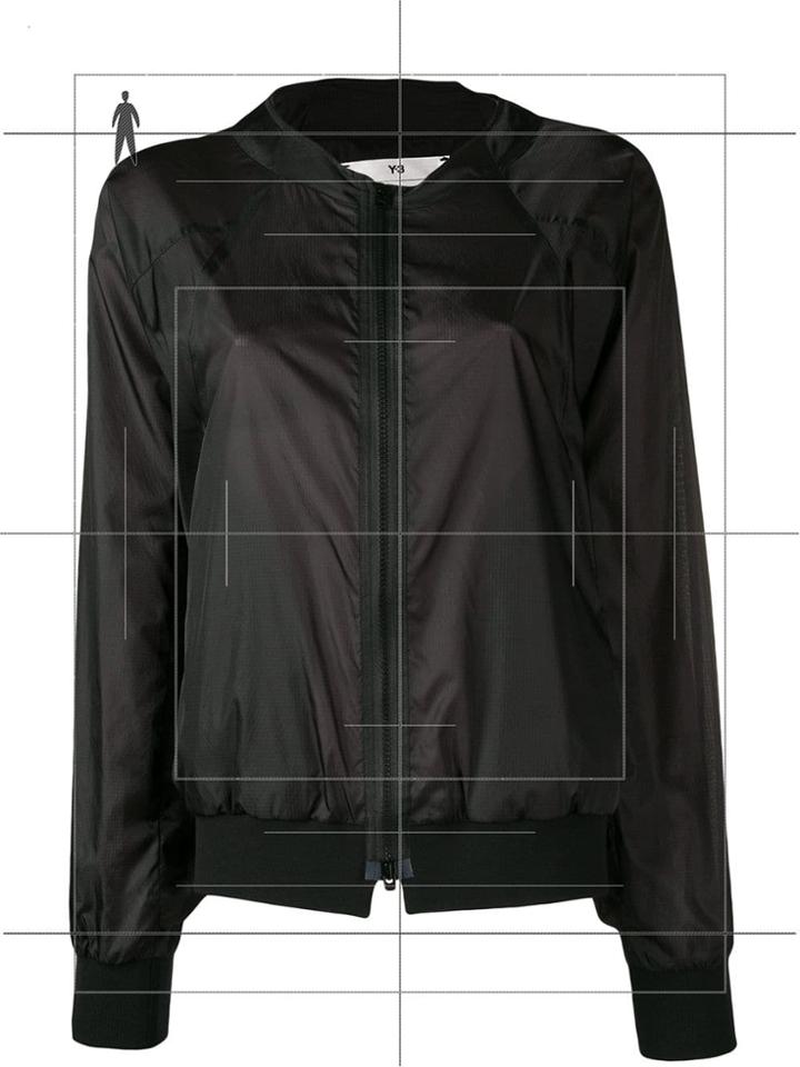 Y-3 Water-resistant Bomber Jacket - Black