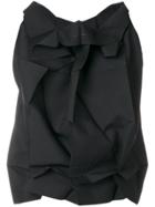 132 5. Issey Miyake Structured Tank Top - Black