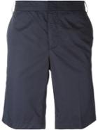Lanvin Chino Bermuda Shorts, Men's, Size: 52, Blue, Cotton
