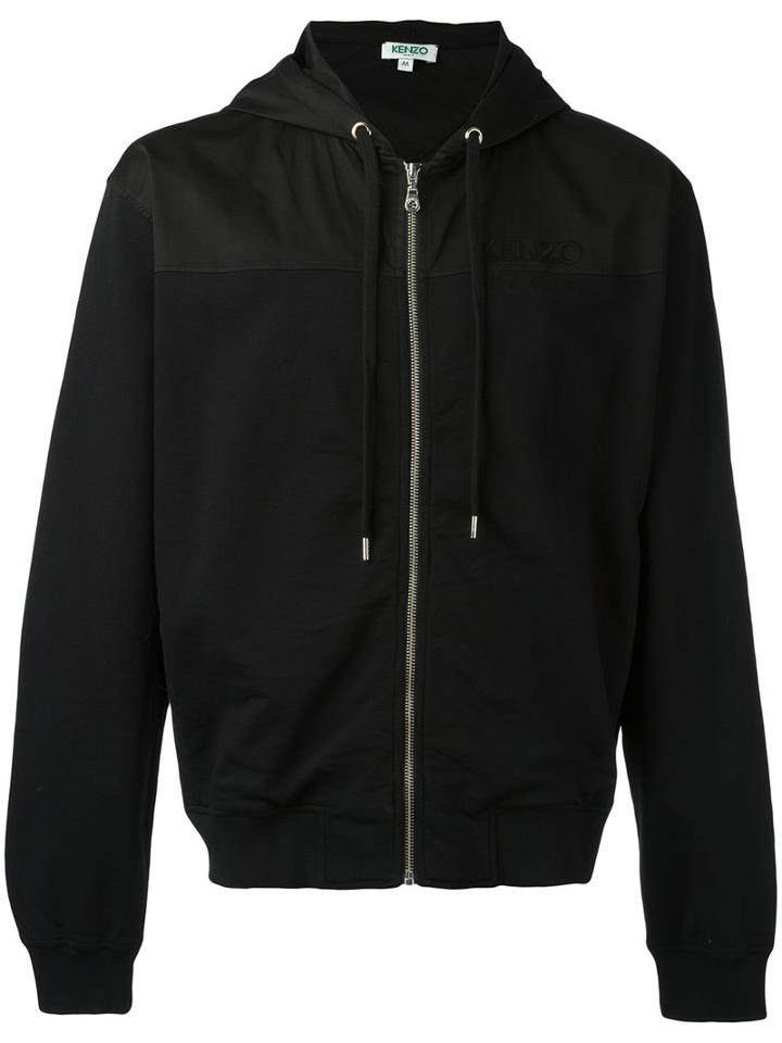 Kenzo - Hybrid Hoodie Jacket - Men - Cotton/spandex/elastane - S, Black, Cotton/spandex/elastane