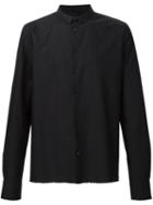 Label Under Construction Frayed Hem Shirt