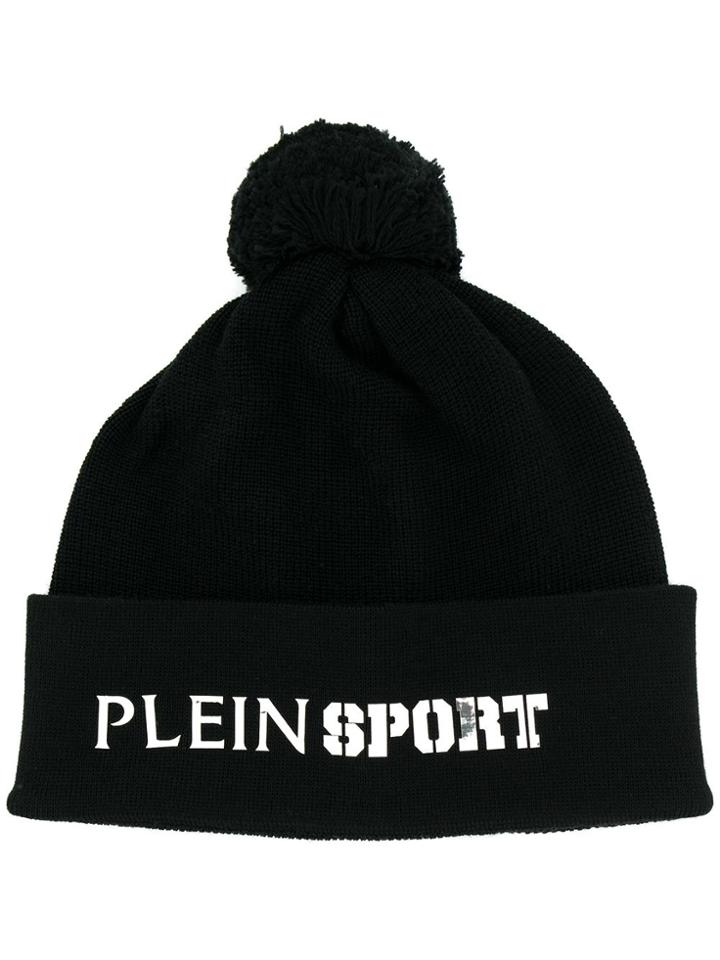 Plein Sport Logo Beanie - Black