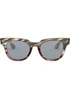 Ray-ban Meteor Stripped Sunglasses - Grey