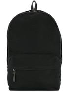 Cabas Contrast Panel Backpack - Black