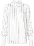 Roksanda Oversized Striped Shirt - White
