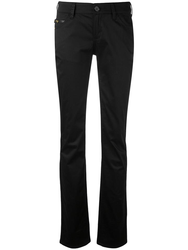 Armani Jeans - Classic Skinny Jeans - Women - Cotton/spandex/elastane - 29, Black, Cotton/spandex/elastane