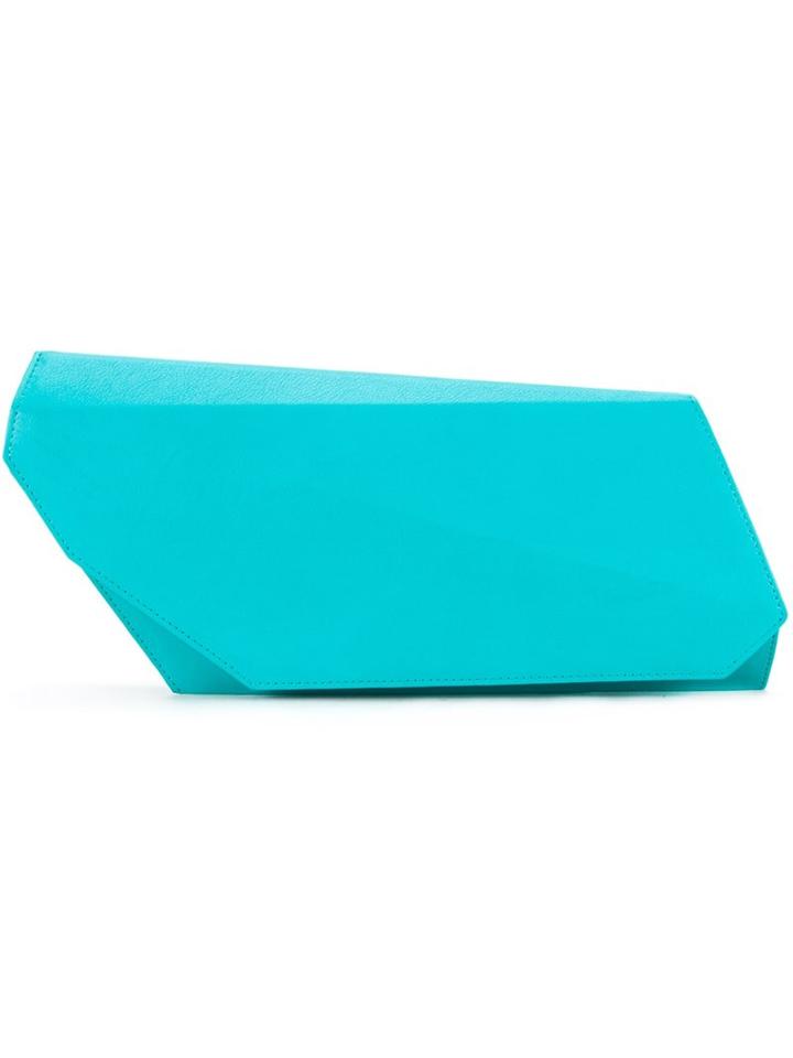 Lamat 'angular' Clutch, Women's, Green