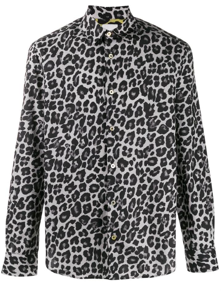 Paul Smith Leopard Print Shirt - White