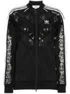 Stella Mccartney Stella Top Addidas Zip Up Lace - Black