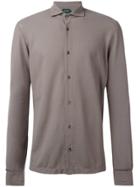Zanone Knitted Shirt - Nude & Neutrals