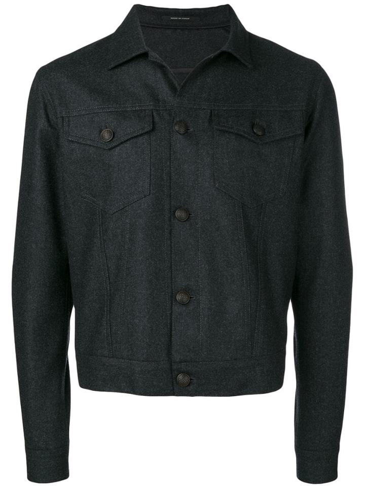 Tagliatore Straight-fit Jacket - Grey