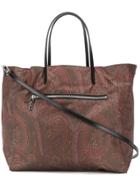 Etro Reversible Shopper Tote - Brown