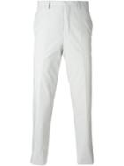 Kenzo Straight Leg Trousers, Men's, Size: 50, Grey, Cotton
