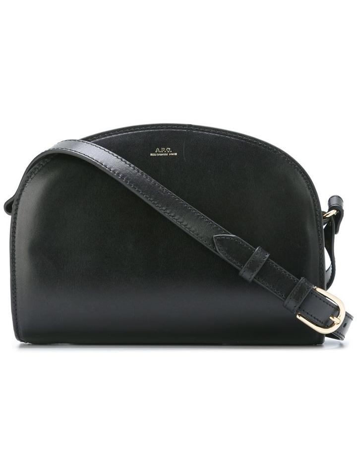 A.p.c. 'demilune' Crossbody Bag, Women's, Black
