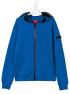 Ai Riders On The Storm Kids Teen Structured Zipped Hoodie - Blue