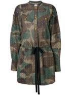 Zadig & Voltaire Rafal Camouflage Dress - Green