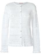 Cecilia Prado Knit Cardigan, Women's, Size: G, White, Cotton/acrylic