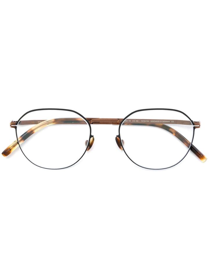 Mykita Julius Round Glasses - Metallic