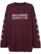 Undercover Brainwashed Generation Sweatshirt - Red