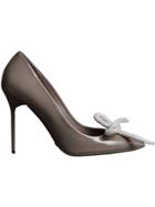 Burberry Rope Detail Patent Leather Pumps - Grey