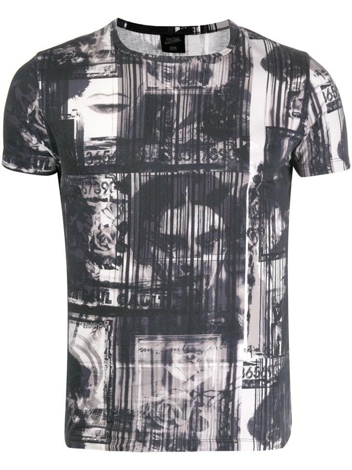 Jean Paul Gaultier Pre-owned 1990s Photos Printed T-shirt - Grey