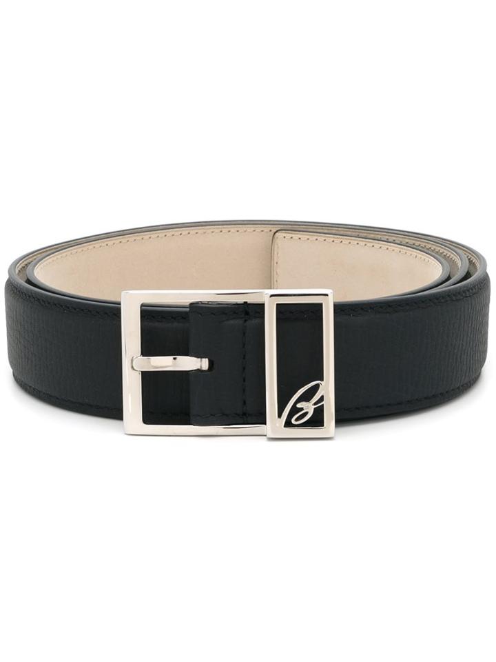 Brioni Buckle Detail Belt