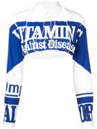 Maison Margiela Cropped Shirt - Blue