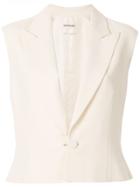 Hermès Pre-owned Single-breasted Waistcoat - White