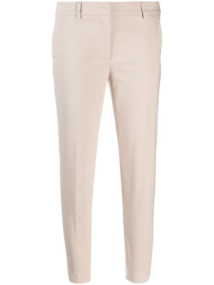 Blanca Slim Fit Trousers - Neutrals