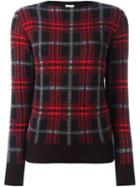 Tomas Maier Tartan Pullover, Women's, Size: 2, Black, Cashmere/wool