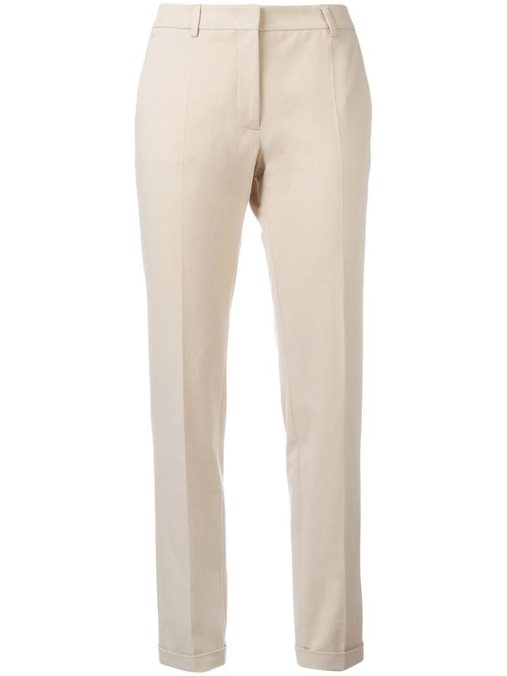 Incotex Leyre Trousers, Women's, Size: 46, Nude/neutrals, Cotton/spandex/elastane