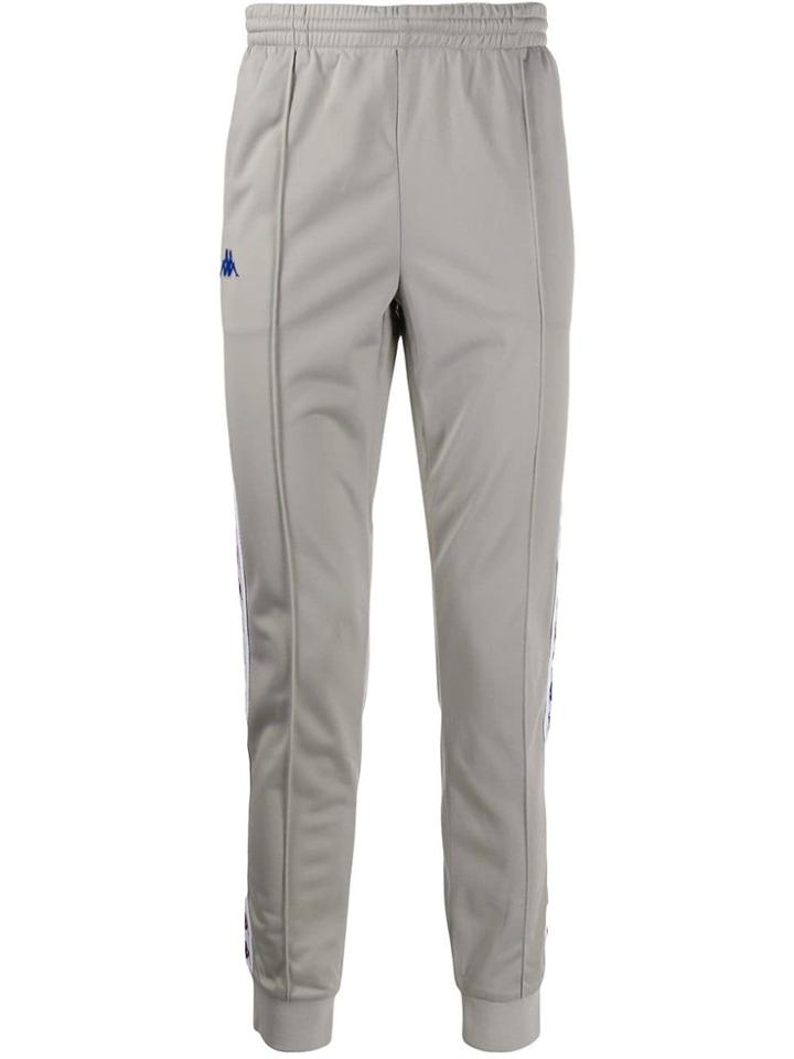 Kappa Side Logo Track Pants - Grey