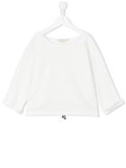 Andorine - Oversized Sweatshirt - Kids - Cotton - 2 Yrs, White